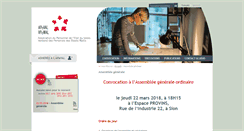 Desktop Screenshot of apeval.ch